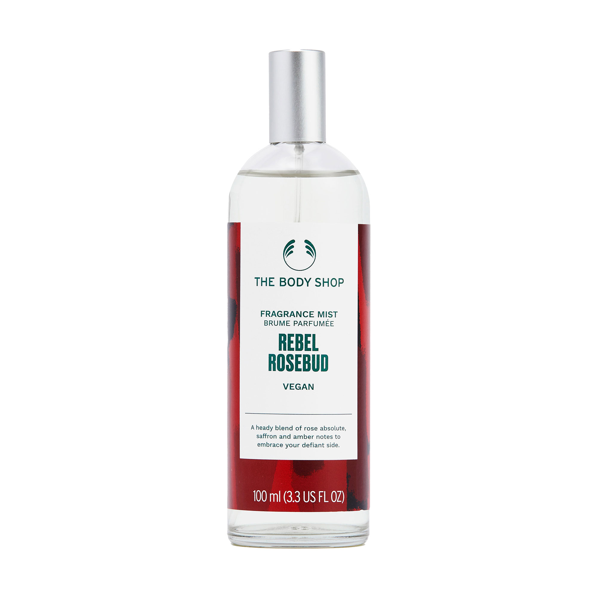 Парфумований спрей для тіла The Body Shop Rebel Rosebud Fragrance Mist Бунтарська троянда, жіночий, 100 мл